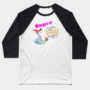 Super Dad themed design Baseball T-Shirt